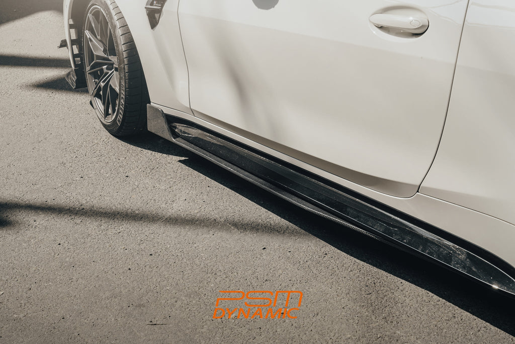 FUTURE DESIGN / PSM - BMW M4 G82 DRY CARBON FIBRE SIDE SKIRTS