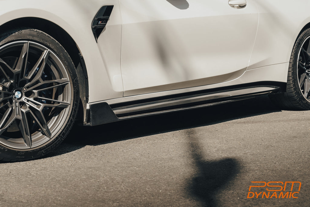 FUTURE DESIGN / PSM - BMW M4 G82 DRY CARBON FIBRE SIDE SKIRTS