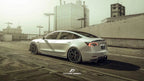 FUTURE DESIGN - TESLA MODEL 3 DRY CARBON REAR DIFFUSER