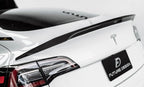 FUTURE DESIGN - TESLA MODEL 3 DRY CARBON REAR SPOILER
