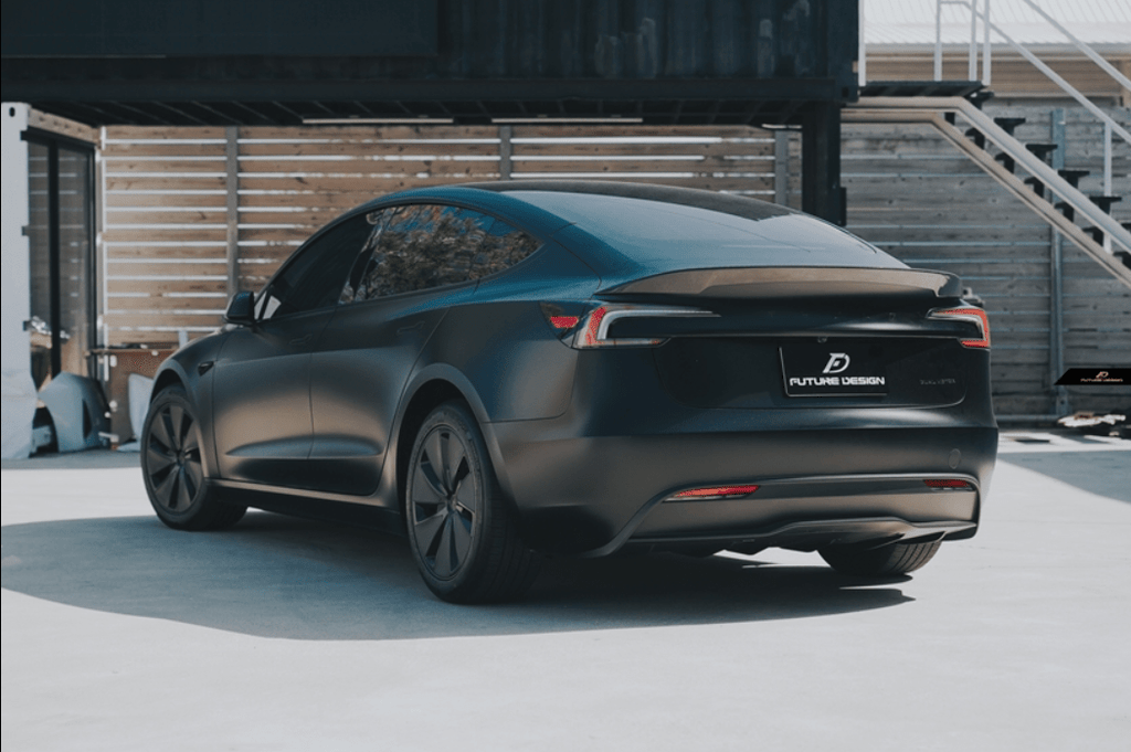 FUTURE DESIGN - TESLA MODEL 3 HIGHLAND 2024+ CARBON FIBER REAR SPOILER