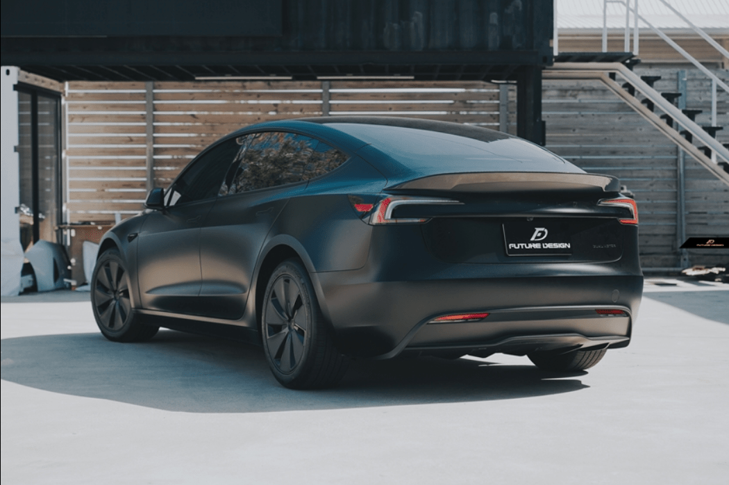 FUTURE DESIGN - TESLA MODEL 3 HIGHLAND 2024+ CARBON FIBER REAR SPOILER