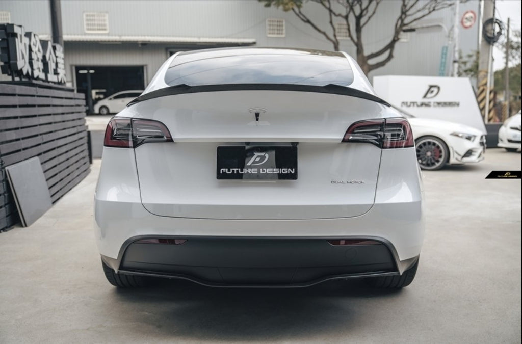 FUTURE DESIGN - TESLA MODEL Y DRY CARBON FIBRE REAR SPOILER