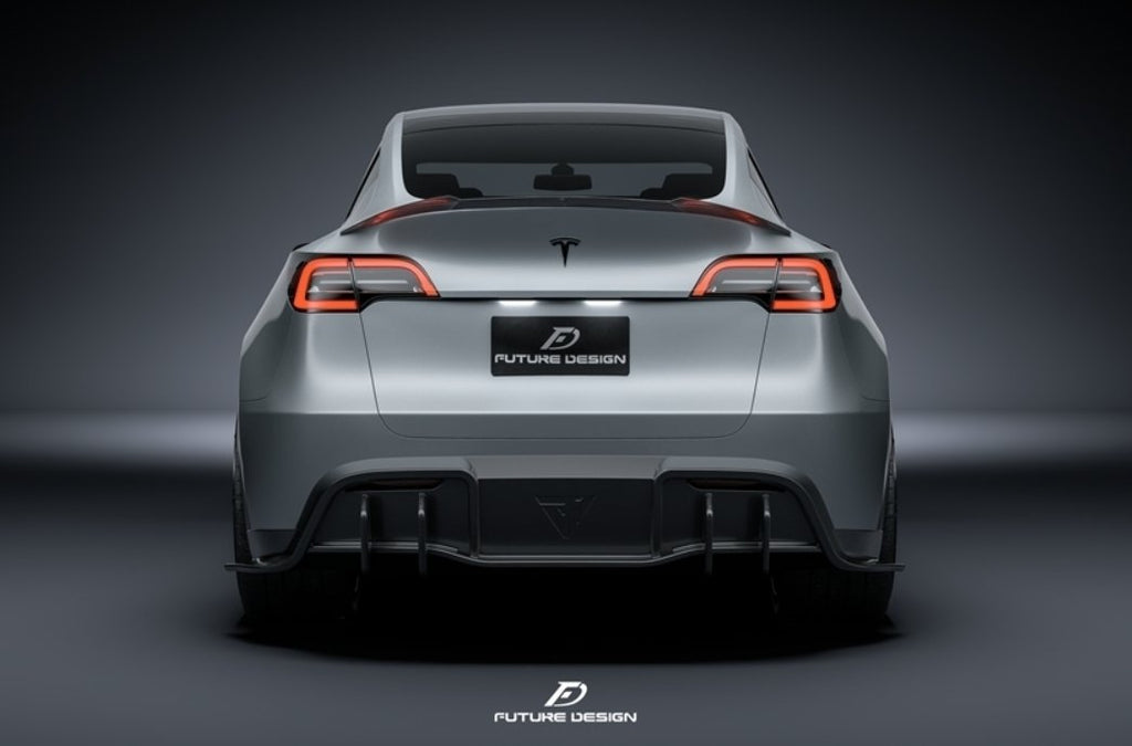 FUTURE DESIGN - TESLA MODEL Y DRY CARBON FIBRE REAR SPOILER
