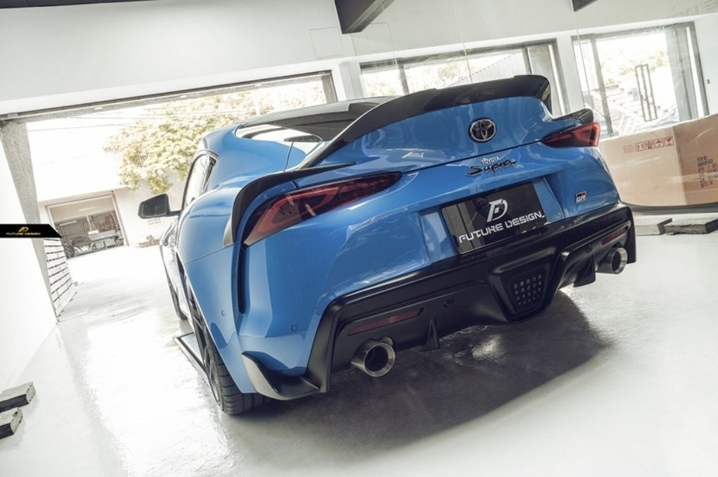 FUTURE DESIGN - TOYOTA GR SUPRA CARBON FIBRE DUCKTAIL SPOILER