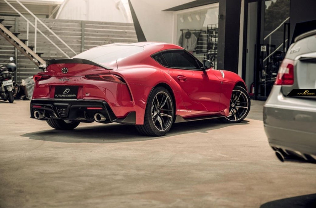 FUTURE DESIGN - TOYOTA GR SUPRA CARBON FIBRE DUCKTAIL SPOILER