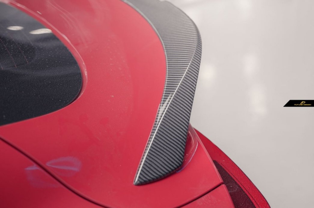 FUTURE DESIGN - TOYOTA GR SUPRA CARBON FIBRE DUCKTAIL SPOILER