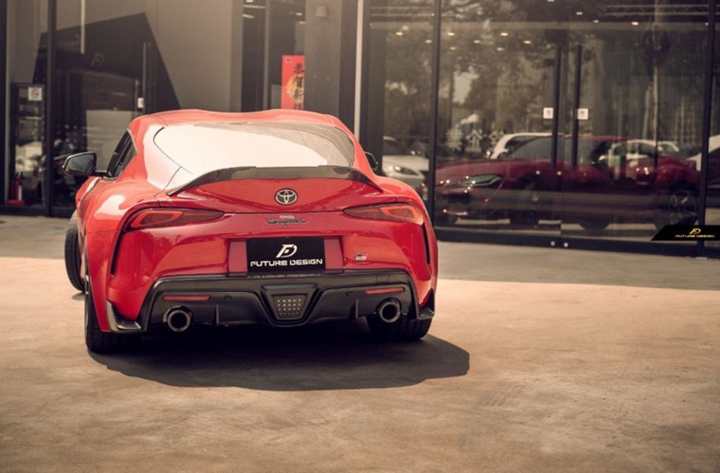 FUTURE DESIGN - TOYOTA GR SUPRA CARBON FIBRE DUCKTAIL SPOILER