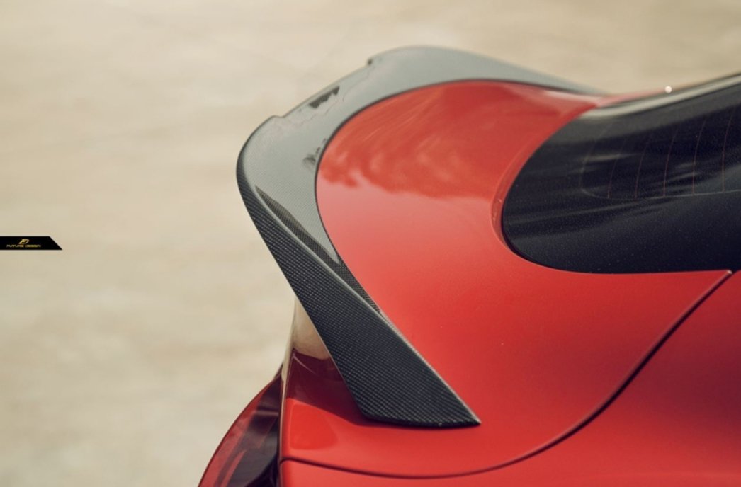 FUTURE DESIGN - TOYOTA GR SUPRA CARBON FIBRE DUCKTAIL SPOILER