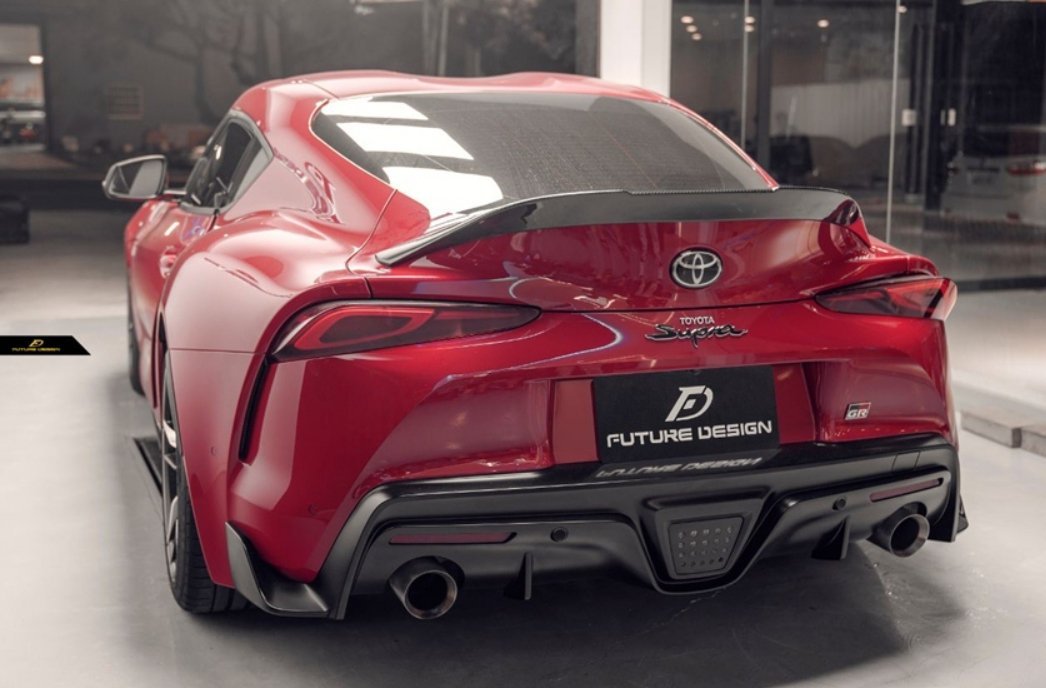 FUTURE DESIGN - TOYOTA GR SUPRA CARBON FIBRE DUCKTAIL SPOILER