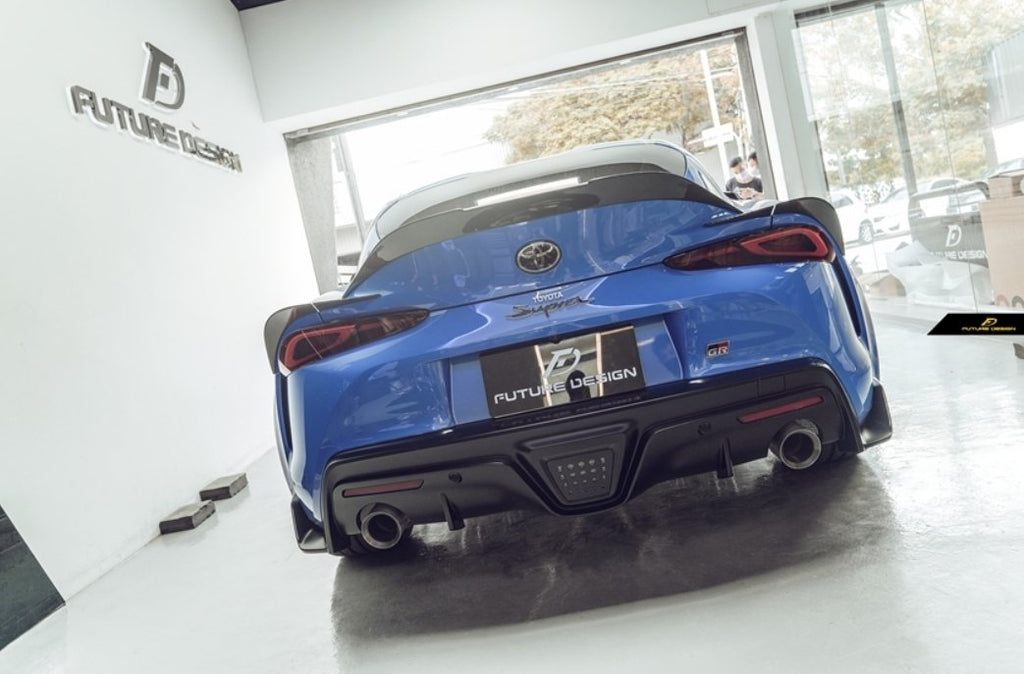 FUTURE DESIGN - TOYOTA GR SUPRA CARBON FIBRE DUCKTAIL SPOILER