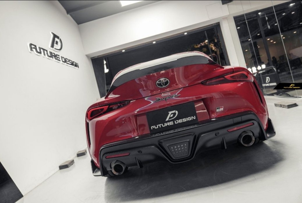 FUTURE DESIGN - TOYOTA GR SUPRA CARBON FIBRE DUCKTAIL SPOILER