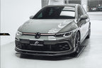 FUTURE DESIGN - VOLKSWAGEN GOLF MK8 GTI / R LINE CARBON FIBRE FRONT LIP