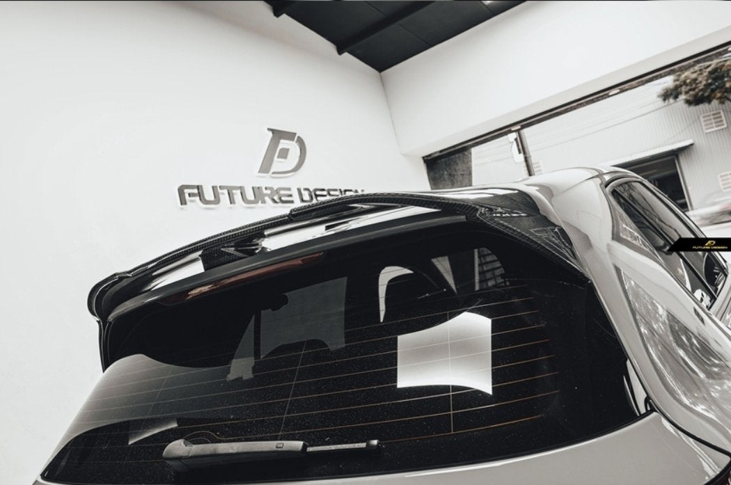 FUTURE DESIGN - VOLKSWAGEN GOLF MK8 GTI / R LINE CARBON FIBRE REAR SPOILER