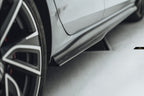 FUTURE DESIGN - VOLKSWAGEN GOLF MK8 GTI / R LINE CARBON FIBRE SIDE SKIRTS