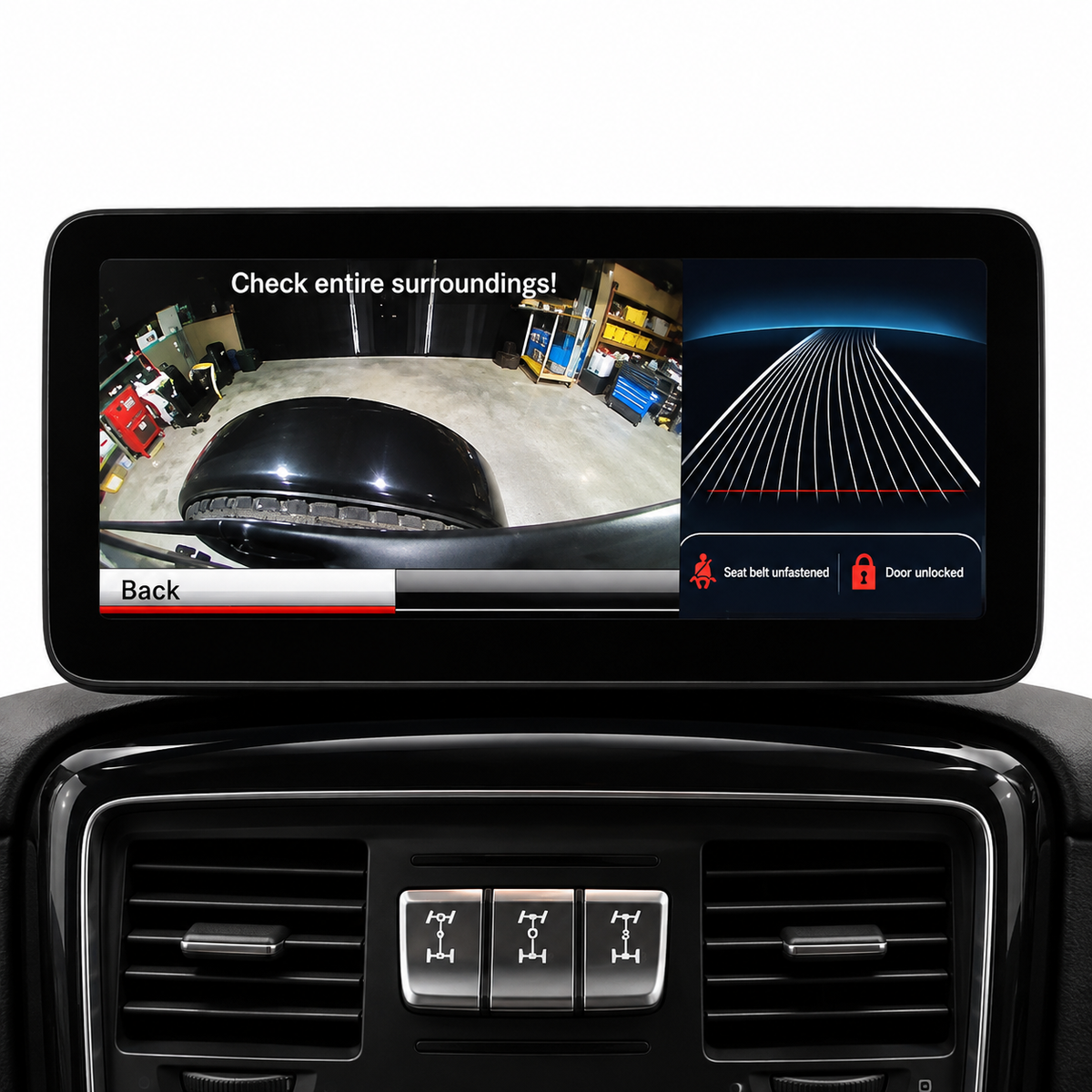 Mercedes-Benz G Class G350/G500/G63/G65 (2010-2017) Apple CarPlay Android Auto 10.25" Touch Screen