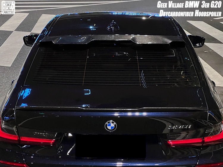 GEEX - BMW 3 SERIES G20 DRY CARBON FIBRE TOP ROOF SPOILER