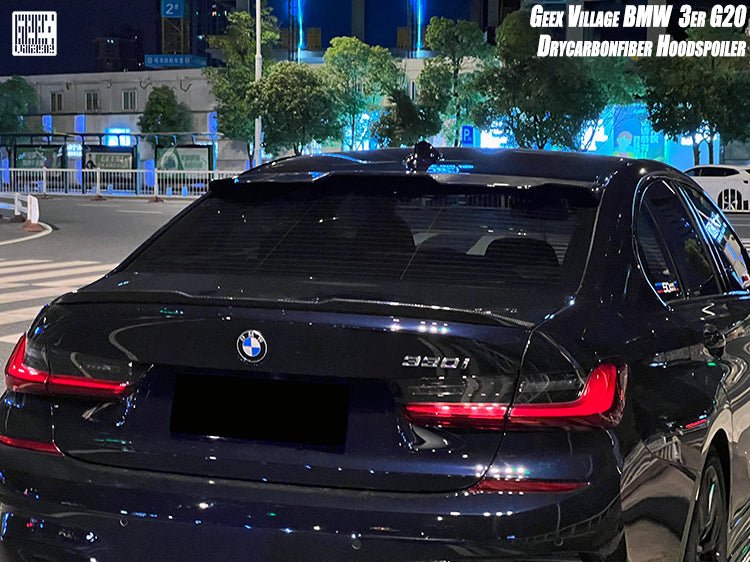 GEEX - BMW 3 SERIES G20 DRY CARBON FIBRE TOP ROOF SPOILER