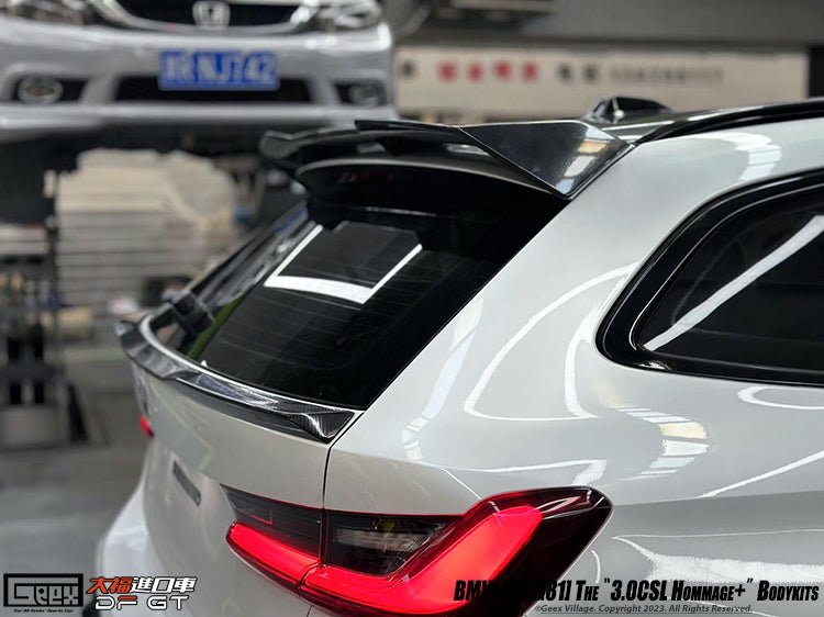 GEEX - BMW M3 G81 DRY CARBON FIBRE REAR TOP SPOILER