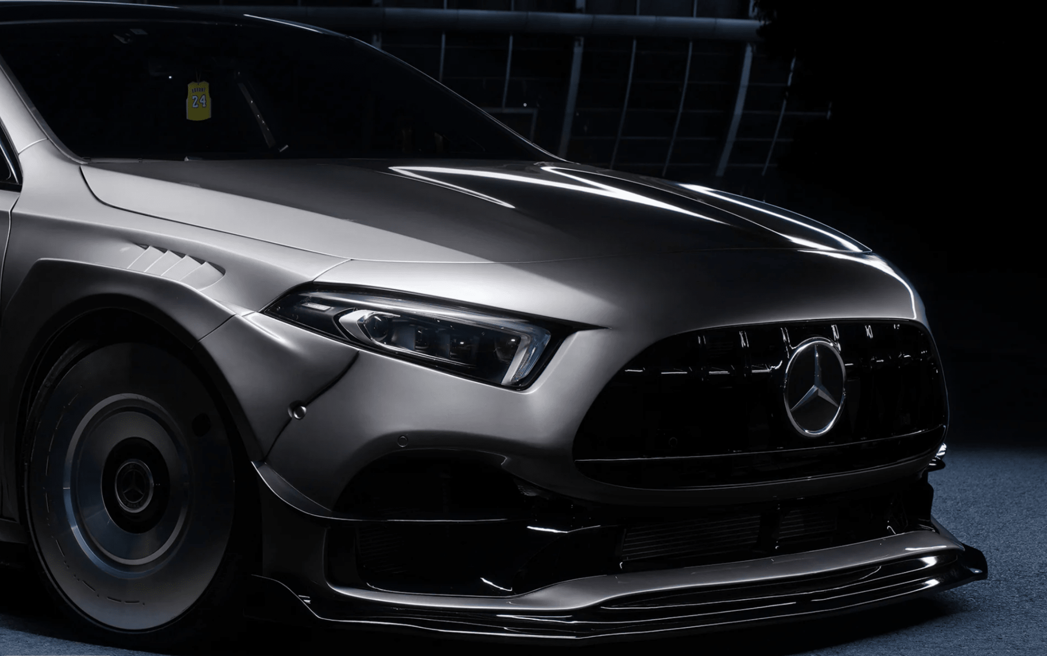 GEEX - MERCEDES BENZ A CLASS W177 A35  A45 A45S BLACK SERIES FRONT BUMPER