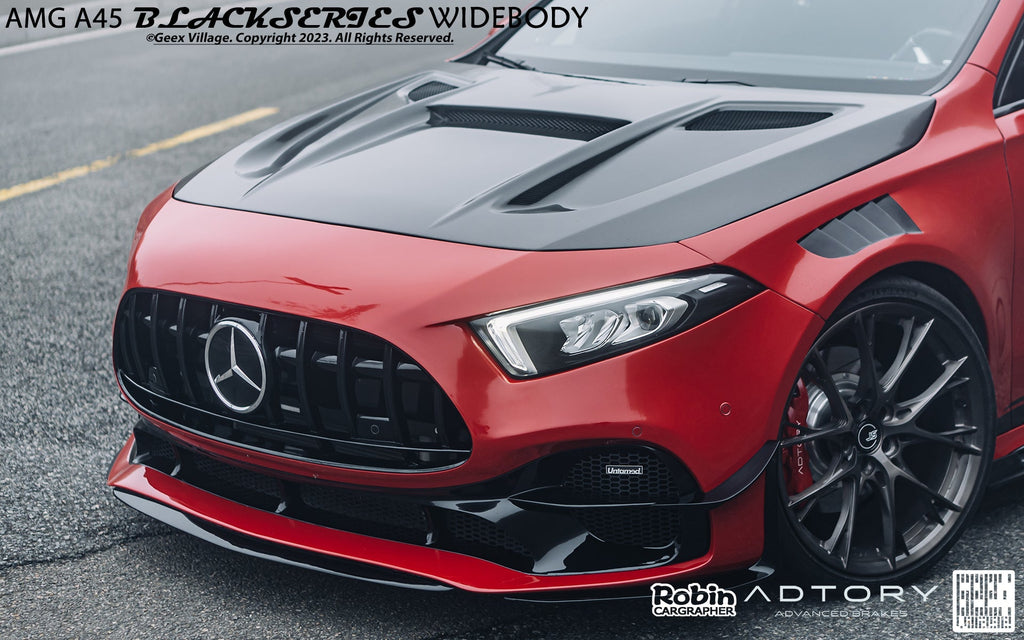GEEX - MERCEDES BENZ A CLASS W177 A35 / A45S CARBON FIBRE BONNET HOOD