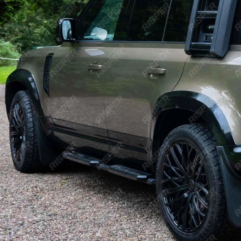 Genuine Gloss Black Wheel Arch Kit For Land Rover Defender 110 2020