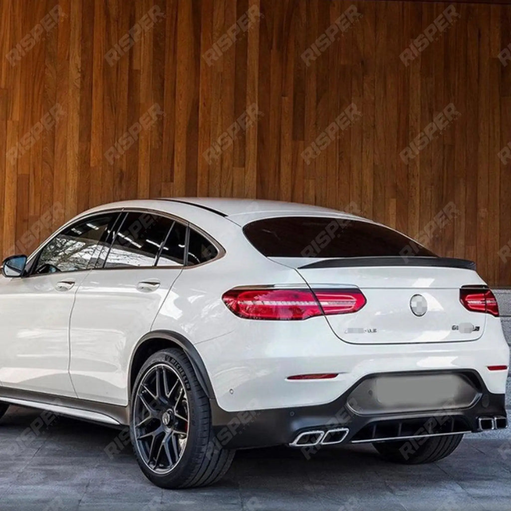 'GLC63 AMG Style' Boot Spoiler In Gloss Black For Mercedes GLC Coupe 2015+