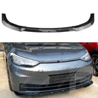 Gloss Black 3 Piece Front Splitter For Volkswagen ID.3 2019-2022
