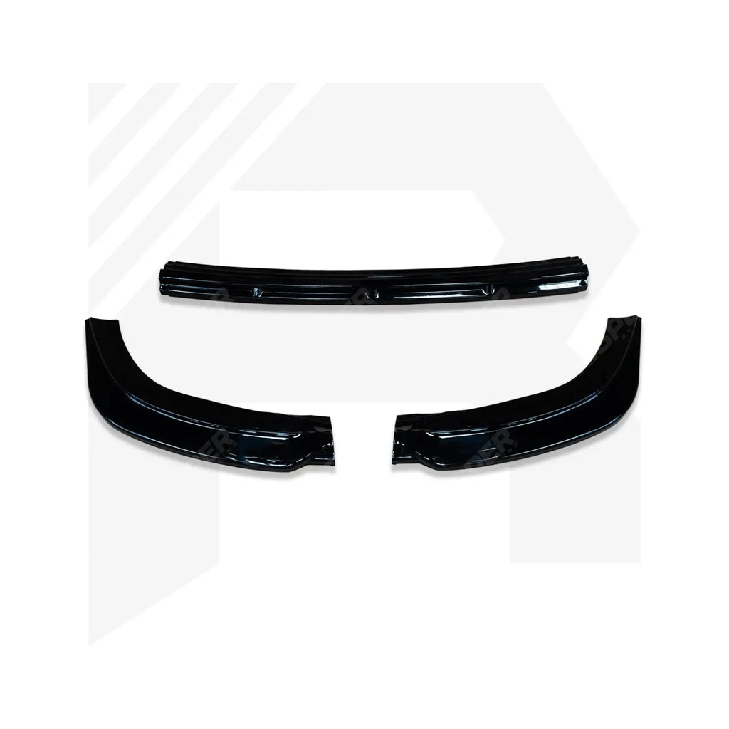 Gloss Black 3 Piece Front Splitter For Volkswagen ID.3 2019-2022