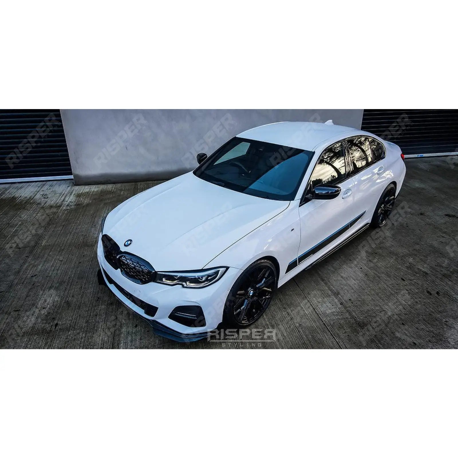 Gloss Black Aero Kit Lip Package For BMW 3 Series G20 G28 M Sport 2018+