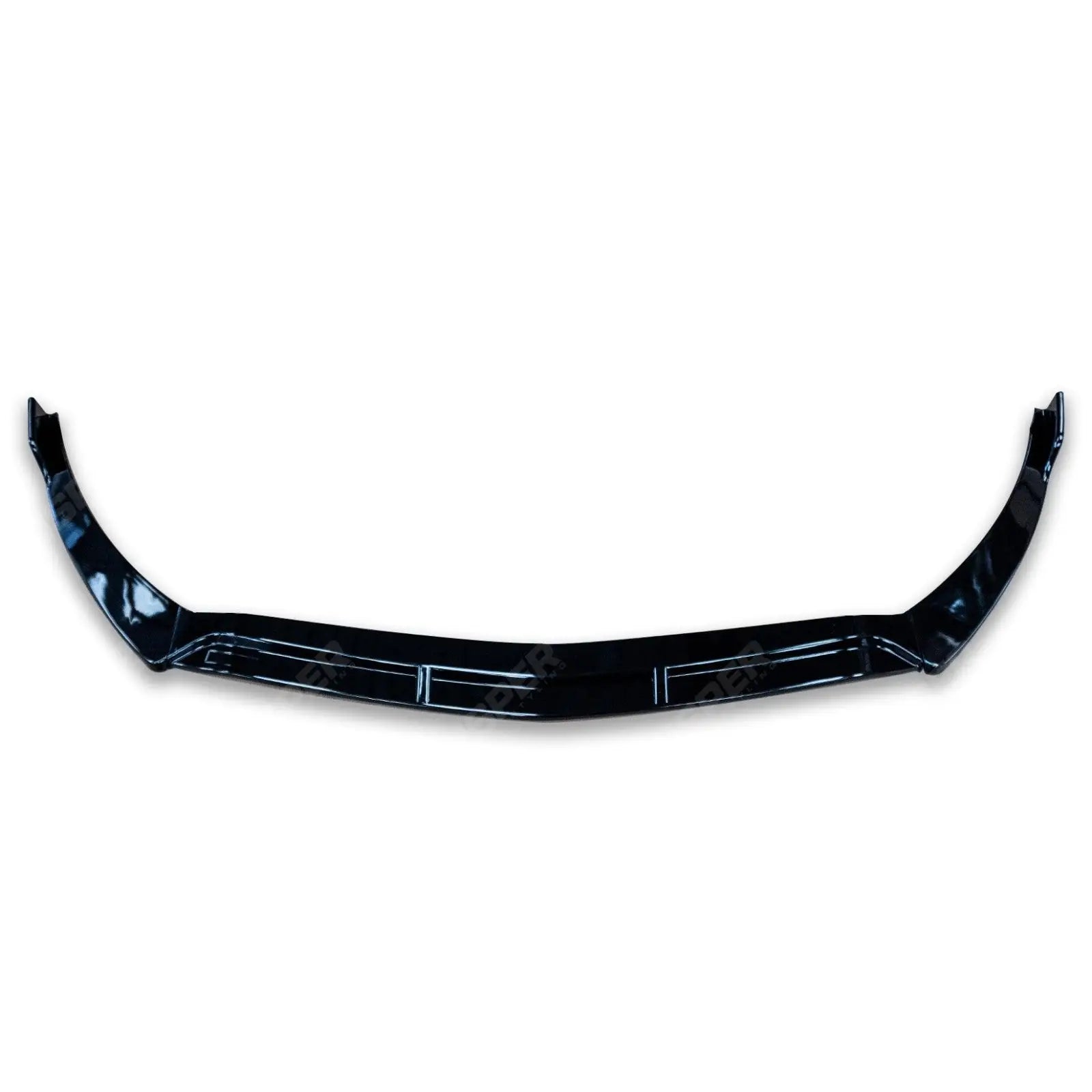 Gloss Black 'AMG Brabus Style' Front Splitter Lip For Mercedes GLC 2016-2019 - C253/X253 -