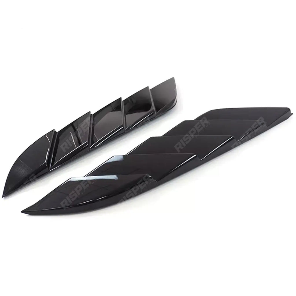 Gloss Black Bonnet Vent Covers For Land Rover Defender 130/110/90 L663 2020