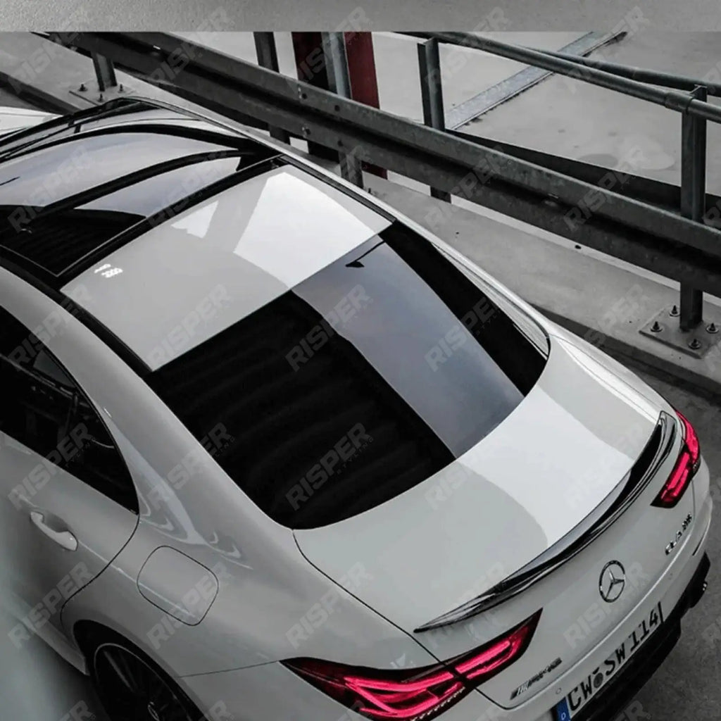 Gloss Black 'CLA45S AMG Style' Rear Boot Spoiler For Mercedes CLA W118 2020+
