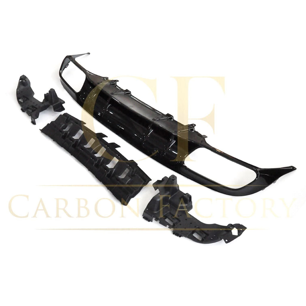 A Style Gloss Black Rear Diffuser & Exhaust Tips for Mercedes Benz W205 C Class & C63 Coupe 15-21