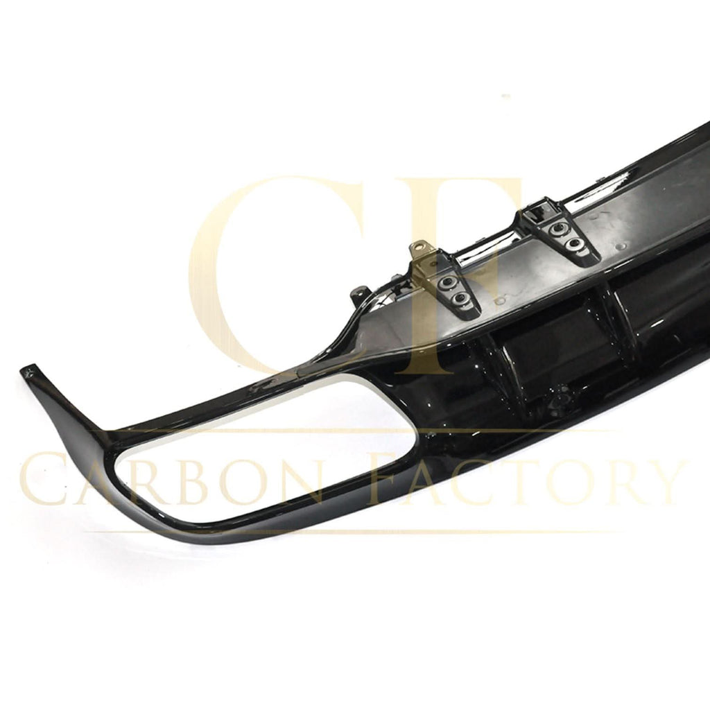 A Style Gloss Black Rear Diffuser & Exhaust Tips for Mercedes Benz W205 C Class & C63 Coupe 15-21