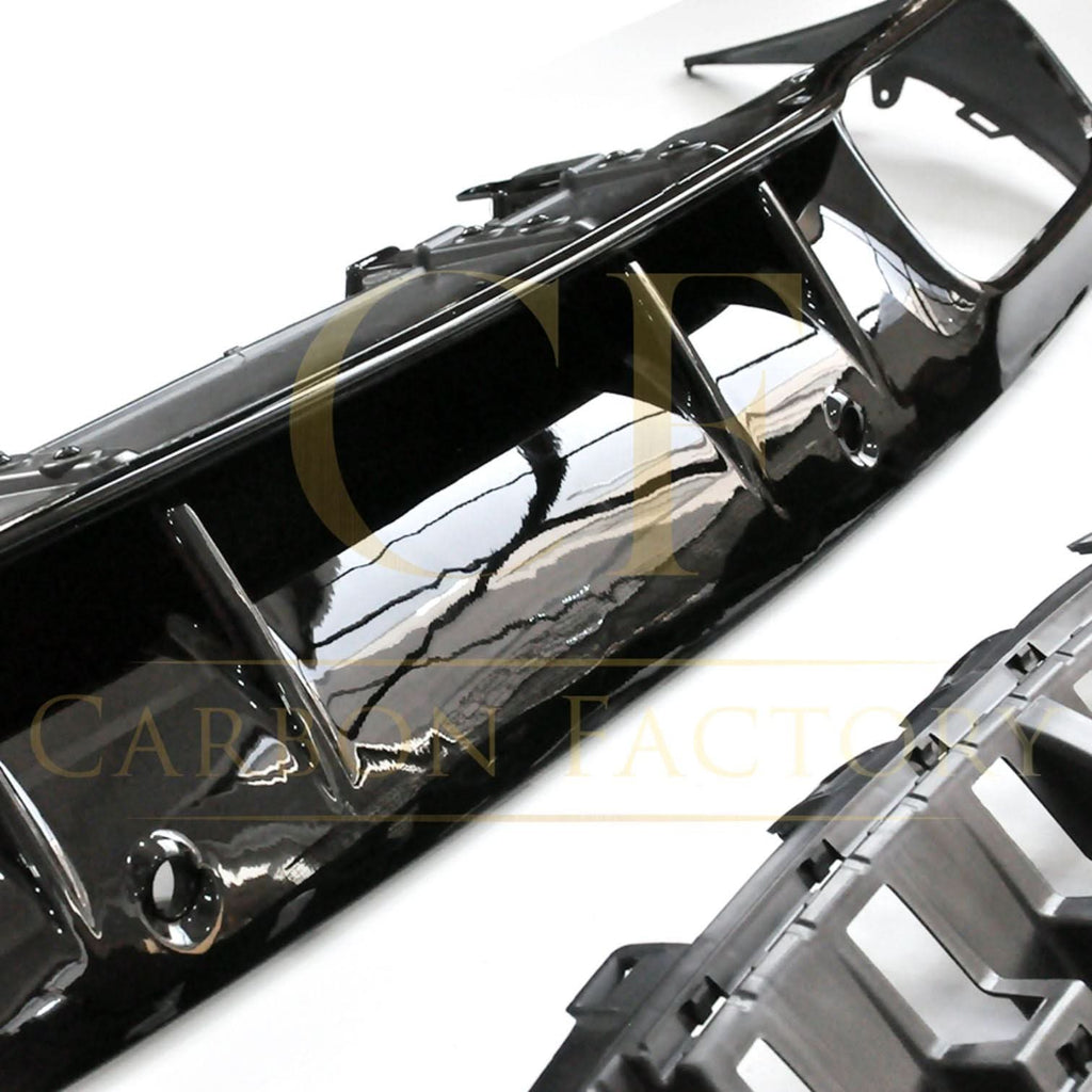 C43 Style Gloss Black Rear Diffuser & Exhaust Tips for Mercedes Benz W205 C Class & C63 Coupe 15-21