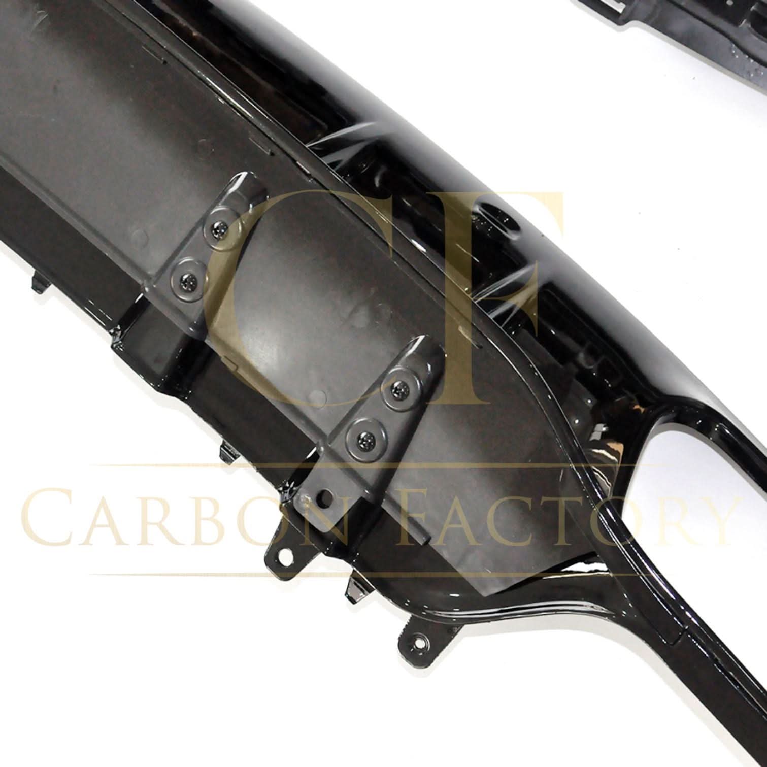 C43 Style Gloss Black Rear Diffuser & Exhaust Tips for Mercedes Benz W205 C Class & C63 Coupe 15-21