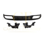 CF Style Gloss Black Rear Diffuser & Exhaust Tips for Mercedes Benz W205 C Class 15-21