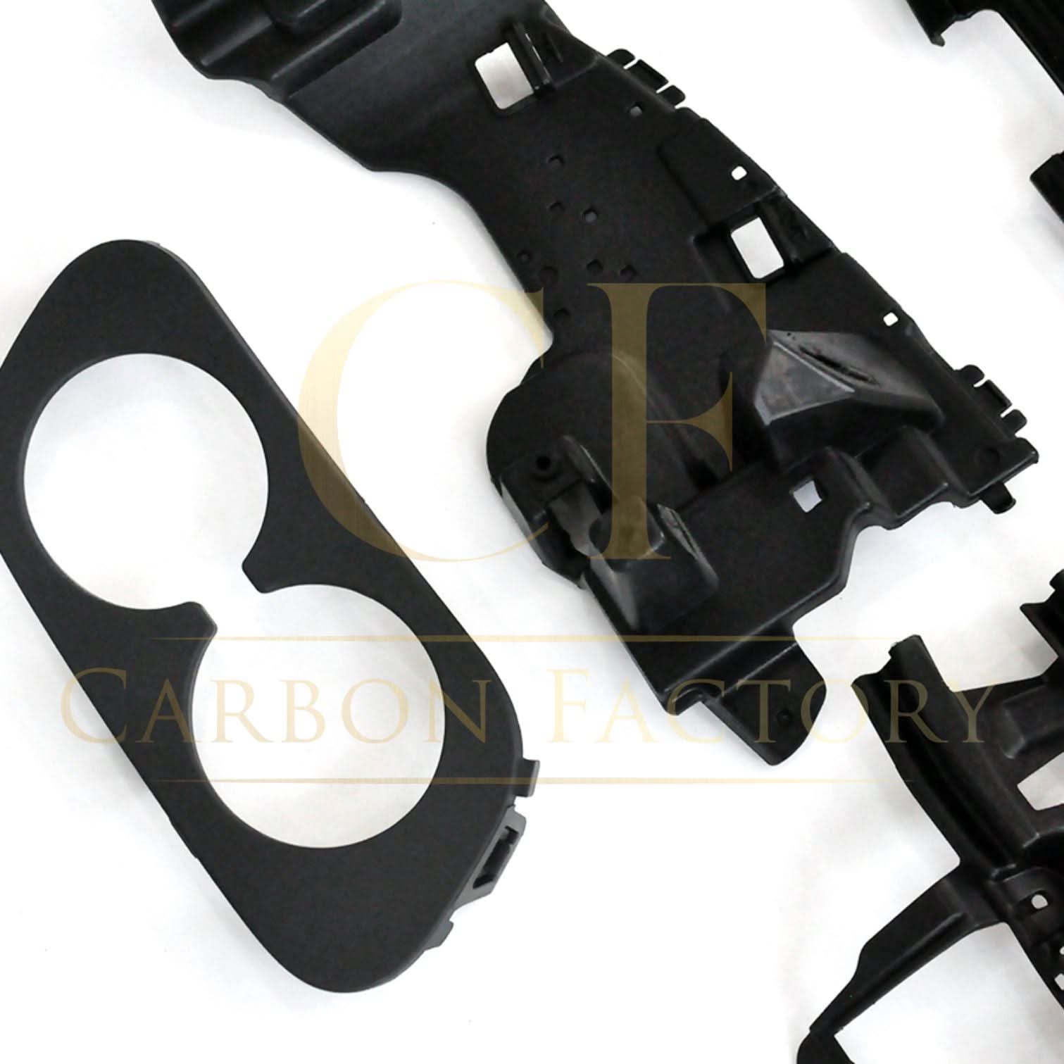 CF Style Gloss Black Rear Diffuser & Exhaust Tips for Mercedes Benz W205 C Class & C63 Saloon & Estate 15-21