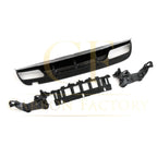 ED1 Style Gloss Black Rear Diffuser & Exhaust Tips for Mercedes Benz W205 C Class & C63 Saloon & Estate 15-21