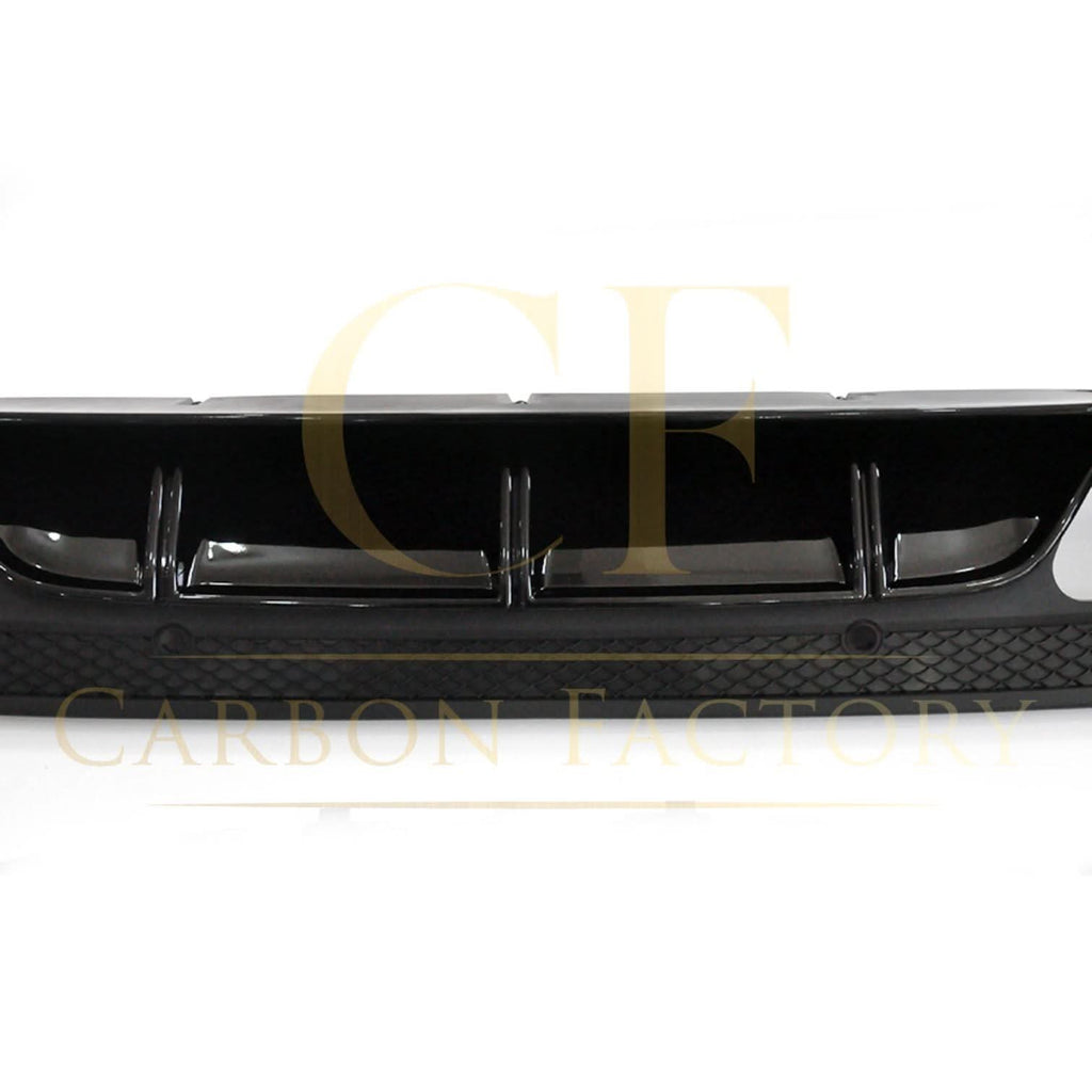 ED1 Style Gloss Black Rear Diffuser & Exhaust Tips for Mercedes Benz W205 C Class & C63 Saloon & Estate 15-21