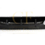 ED1 Style Gloss Black Rear Diffuser & Exhaust Tips for Mercedes Benz W205 C Class & C63 Saloon & Estate 15-21