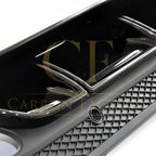 ED1 Style Gloss Black Rear Diffuser & Exhaust Tips for Mercedes Benz W205 C Class & C63 Saloon & Estate 15-21