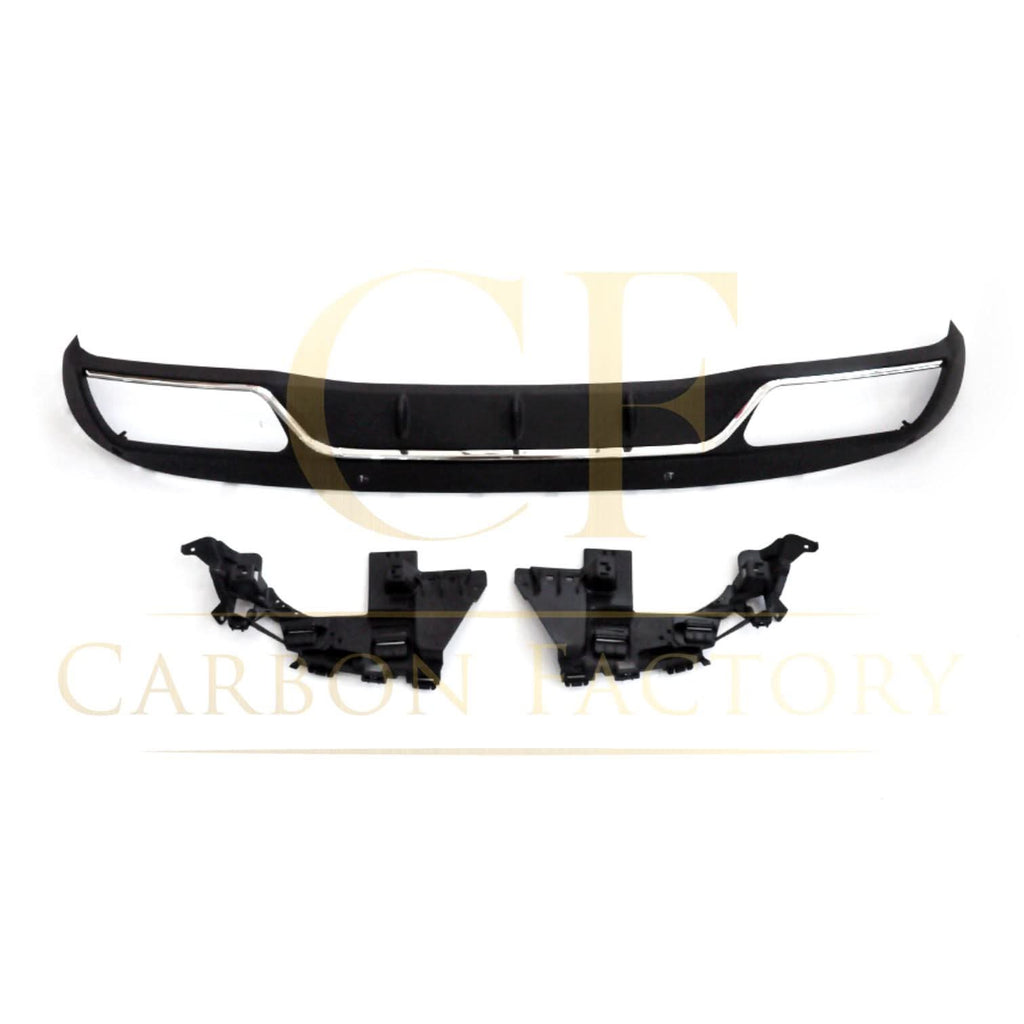 Z Style Gloss Black Rear Diffuser & Exhaust Tips for Mercedes Benz W205 C Class & C63 Saloon & Estate 15-21