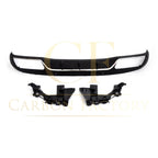 Z Style Gloss Black Rear Diffuser & Exhaust Tips for Mercedes Benz W205 C Class & C63 Saloon & Estate 15-21