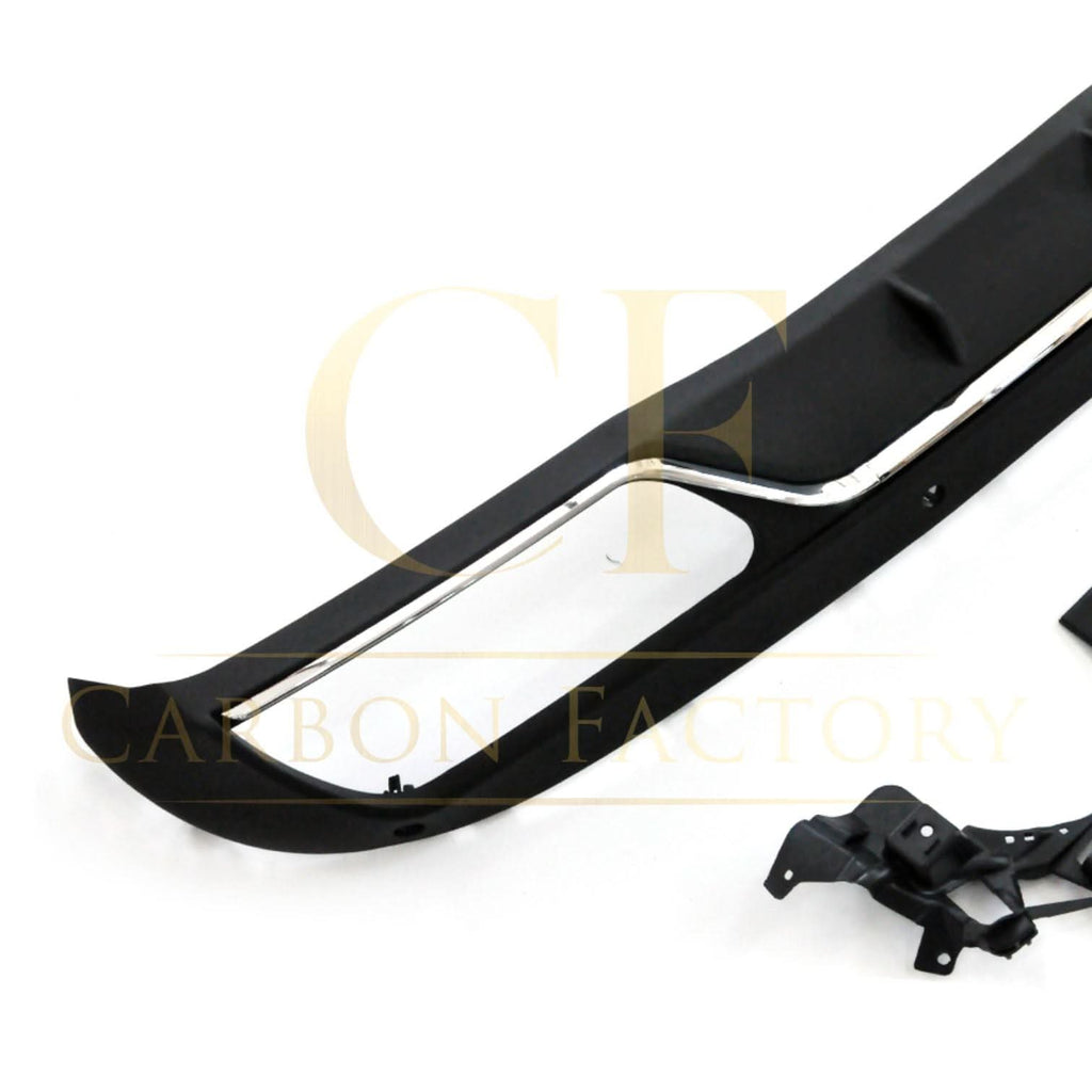 Z Style Gloss Black Rear Diffuser & Exhaust Tips for Mercedes Benz W205 C Class & C63 Saloon & Estate 15-21