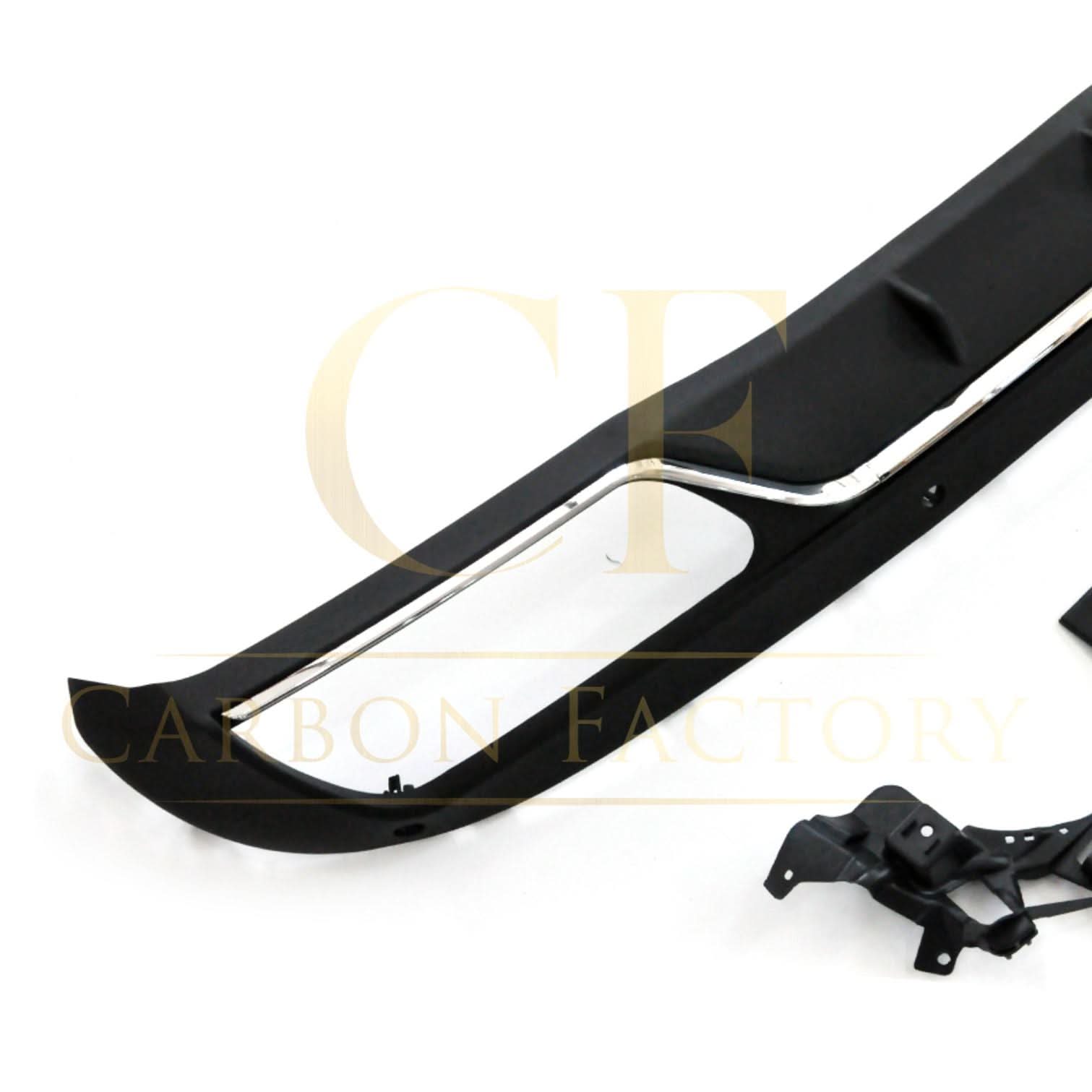 Z Style Gloss Black Rear Diffuser & Exhaust Tips for Mercedes Benz W205 C Class & C63 Saloon & Estate 15-21
