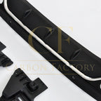Z Style Gloss Black Rear Diffuser & Exhaust Tips for Mercedes Benz W205 C Class & C63 Saloon & Estate 15-21