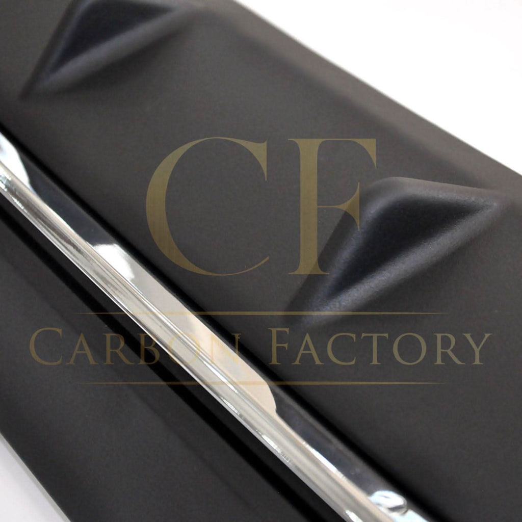 Z Style Gloss Black Rear Diffuser & Exhaust Tips for Mercedes Benz W205 C Class & C63 Saloon & Estate 15-21