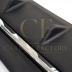 Z Style Gloss Black Rear Diffuser & Exhaust Tips for Mercedes Benz W205 C Class & C63 Saloon & Estate 15-21